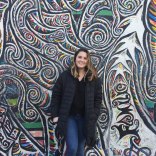 Myself at the Berlin Wall