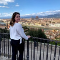 Myself, view of Florence